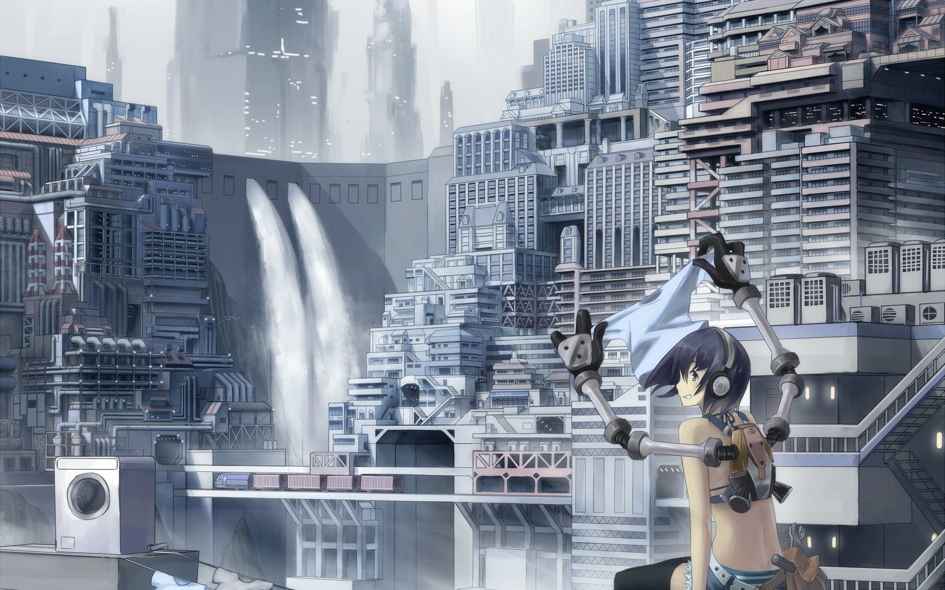 Anime Futuristic City Wallpapers - Top Free Anime Futuristic City