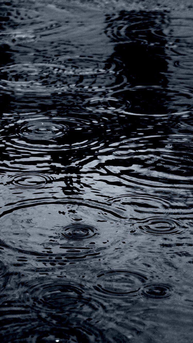 750x1334 Rain HD iPhone wallpaper. Rain wallpaper, Wallpaper iphone summer, Wallpaper background