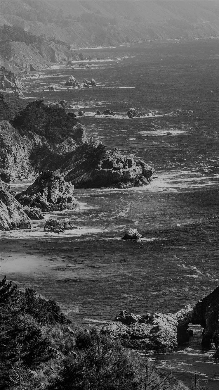 750x1334 Grayscale iPhone 8 HD Wallpaper