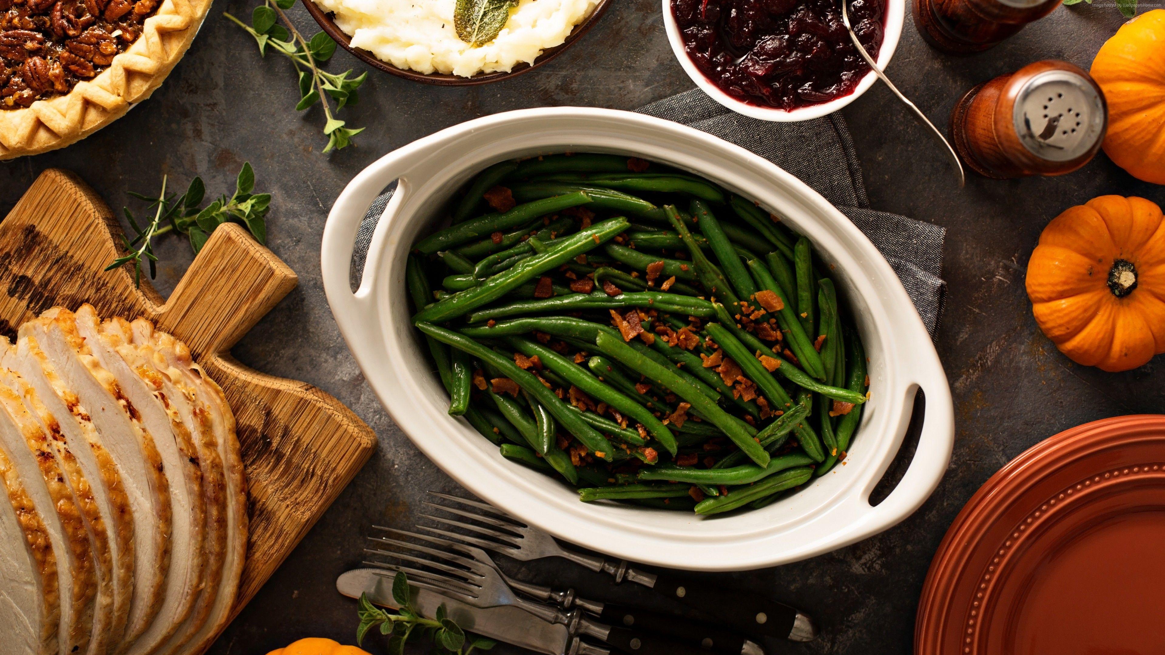 3840x2160 Wallpaper asparagus, meat, sauce, pumpkin, 4k, Food Wallpaper Download Resolution 4K Wallpaper