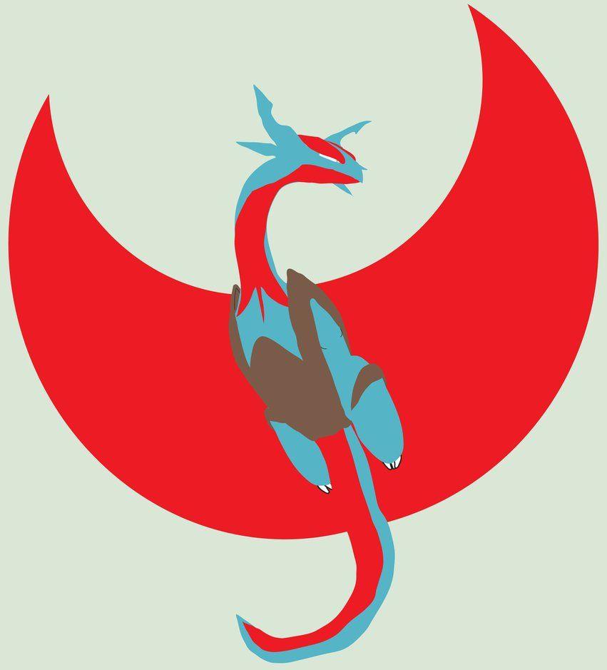 851x939 Mega Salamence