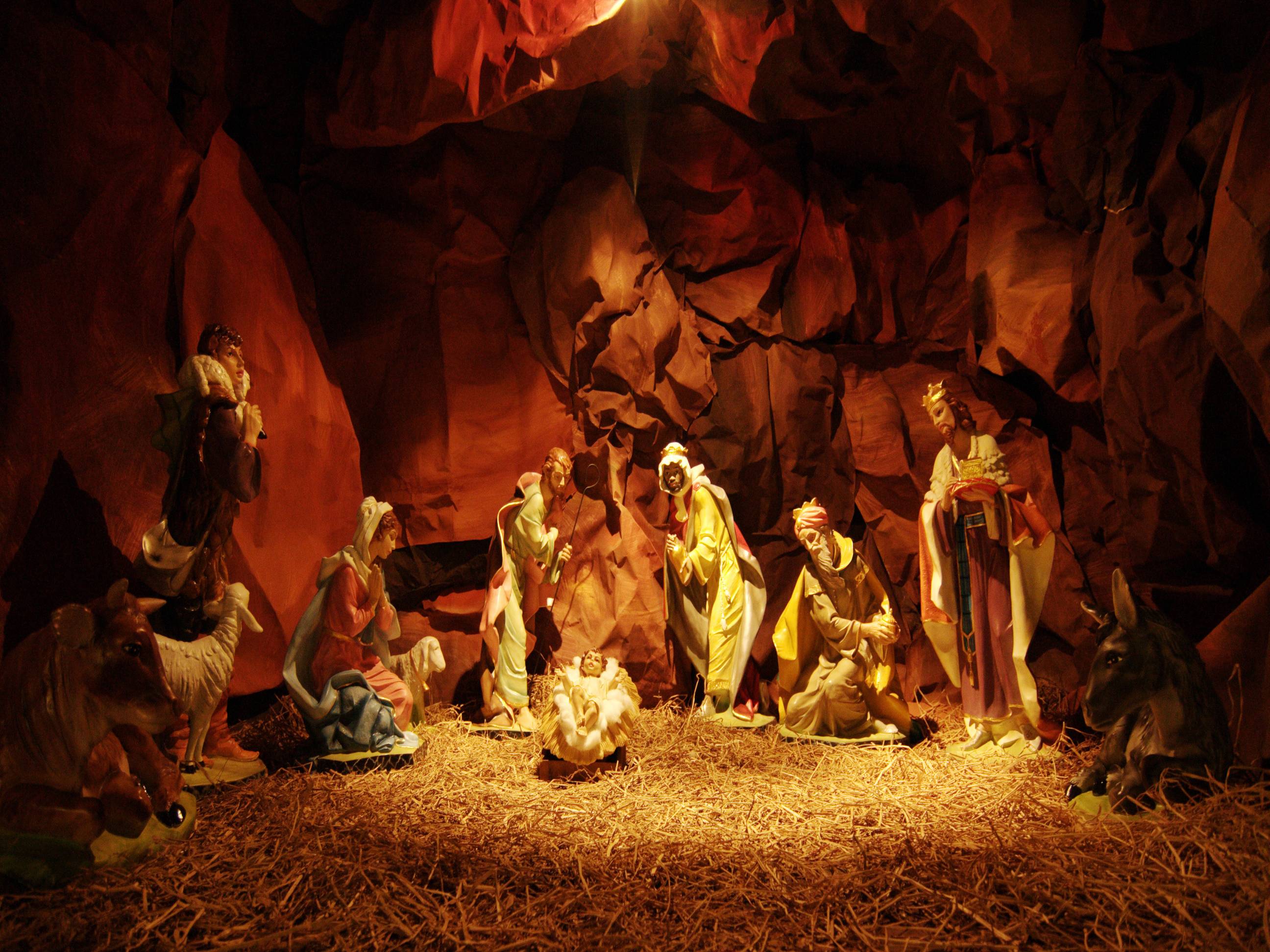 2592x1944 Nativity christmas wallpaper