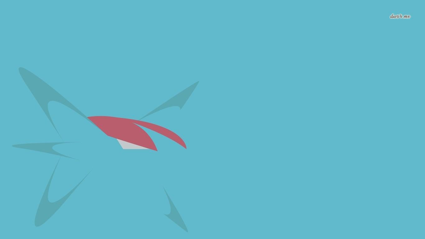 1366x768 Salamence Wallpaper