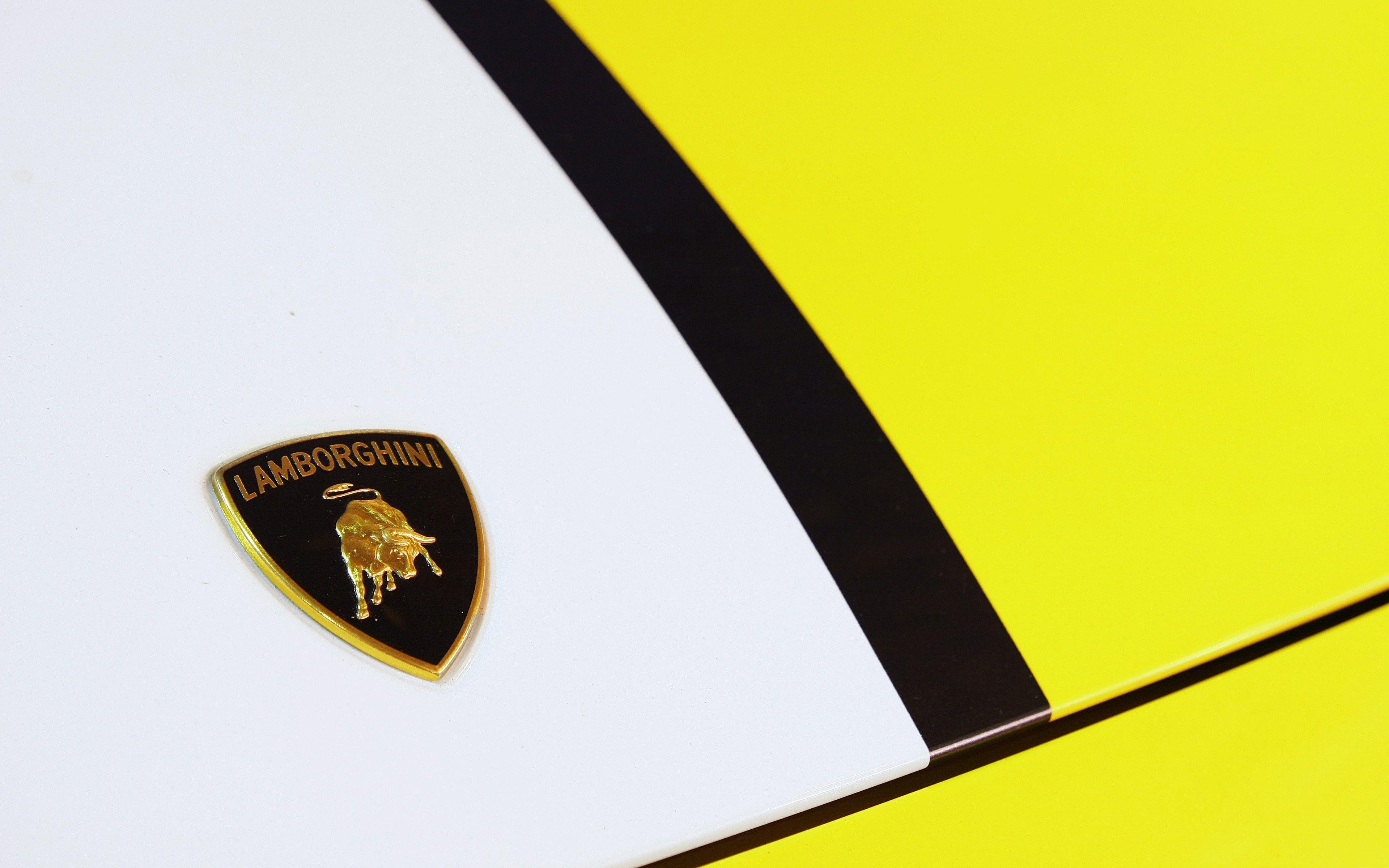 3840x2400 Lamborghini Gallardo Lamborghini Logo Car Wallpaper Logo Wallpaper & Background Download