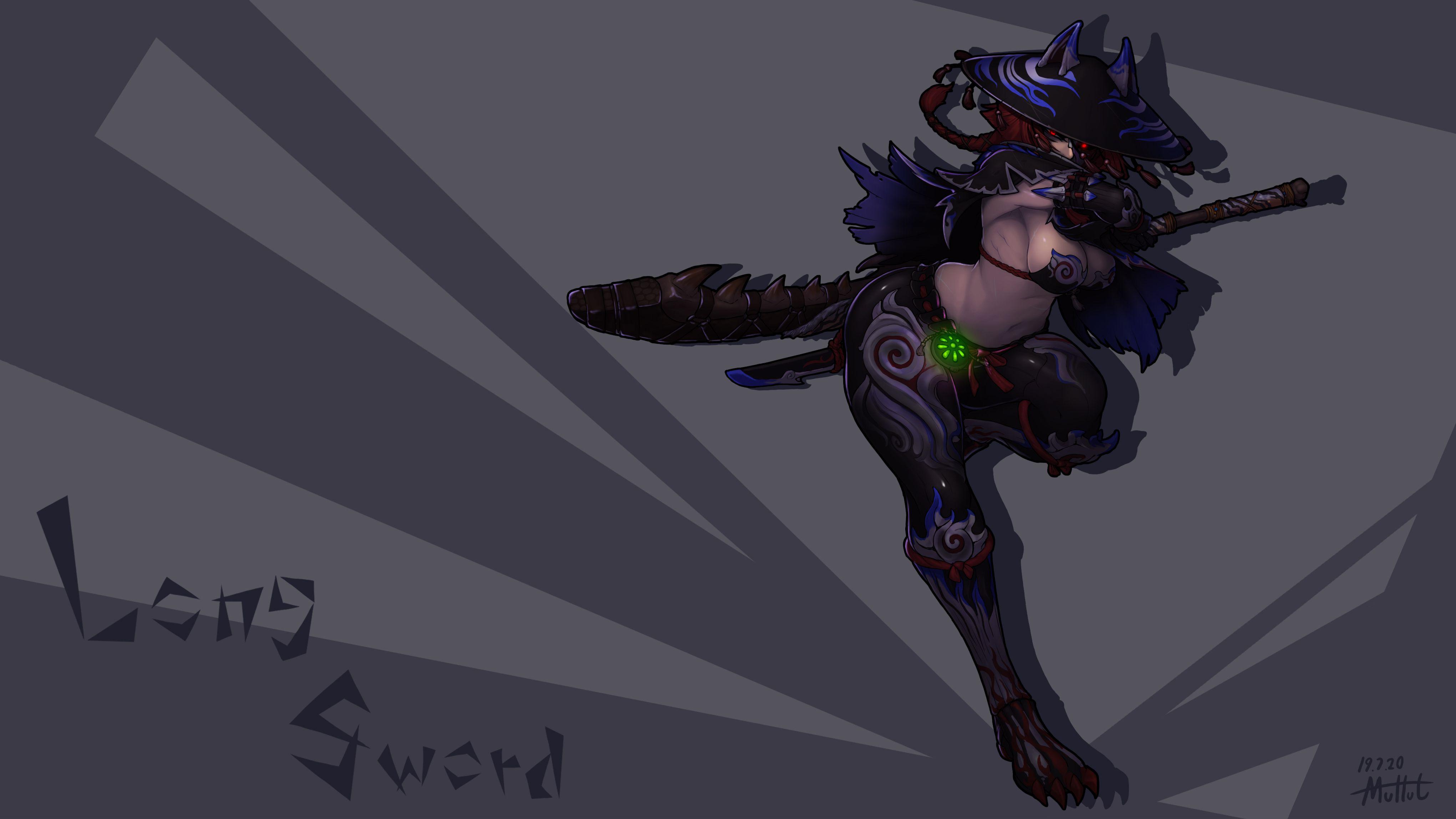 4082x2296 Monster Hunter World Iceborne Ebony Odogaron Wallpaper