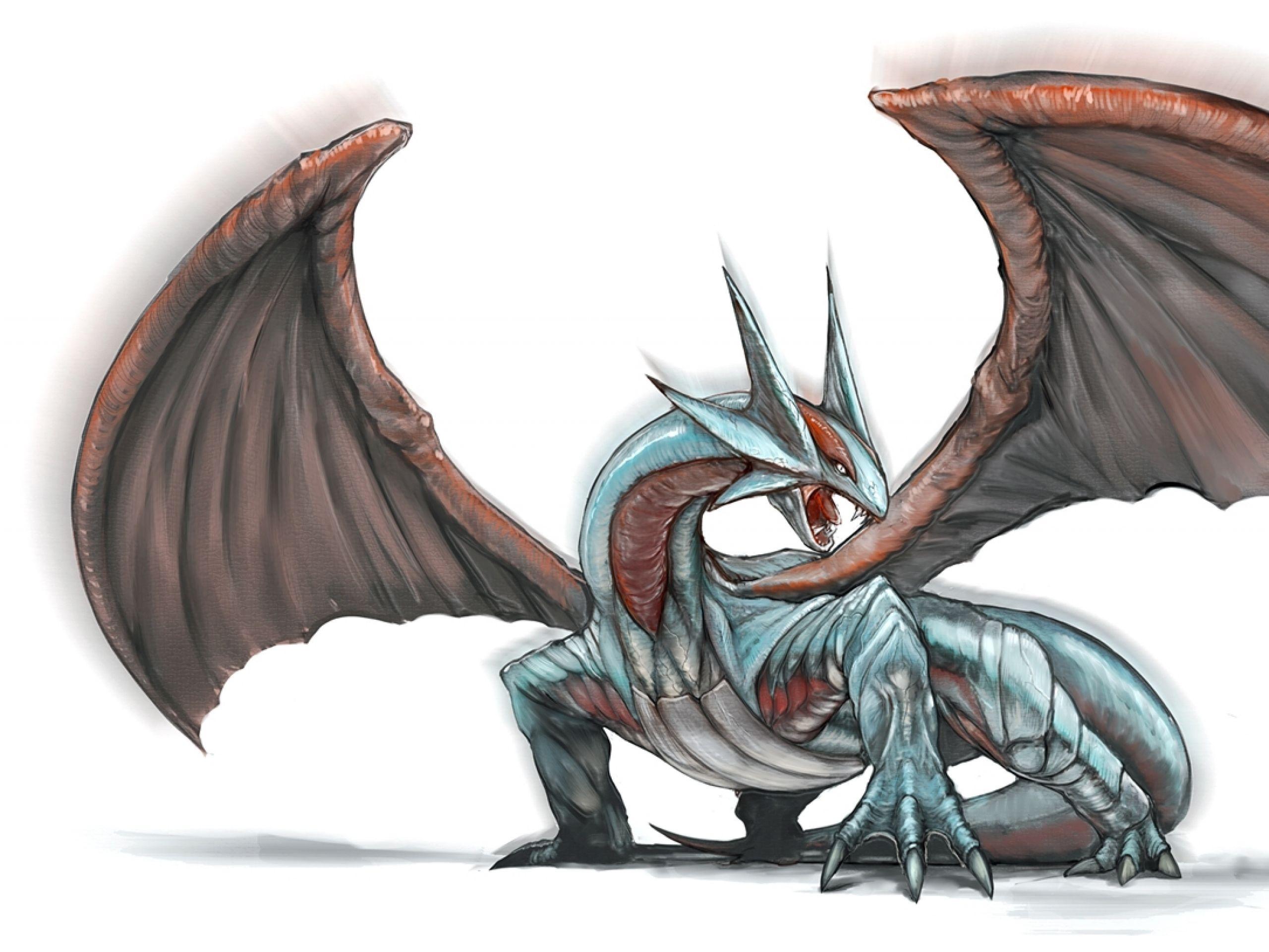 2560x1920 Salamence Tattoo Idea. Tattoo Ideas. Pokémon