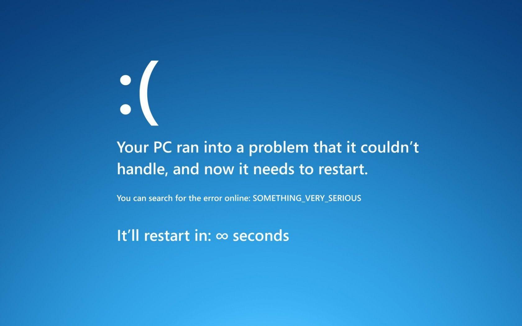 1680x1050 The Computer Says No Funny desktop PC and Mac wallpaper