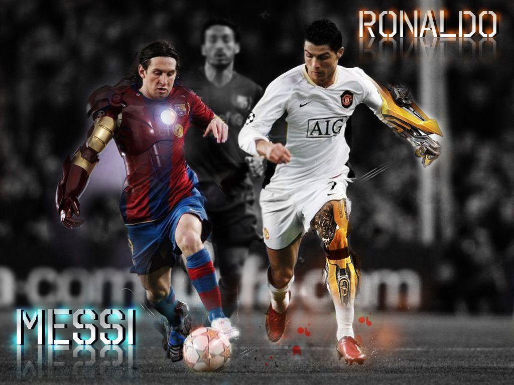1024x768 Free download Download Messi VS Ronaldo Wallpaper Soccer wallpaper from the [1024x768] for your Desktop, Mobile & Tablet. Explore Messi Ronaldo Wallpaper. Messi Ronaldo Wallpaper, Messi and Ronaldo Wallpaper