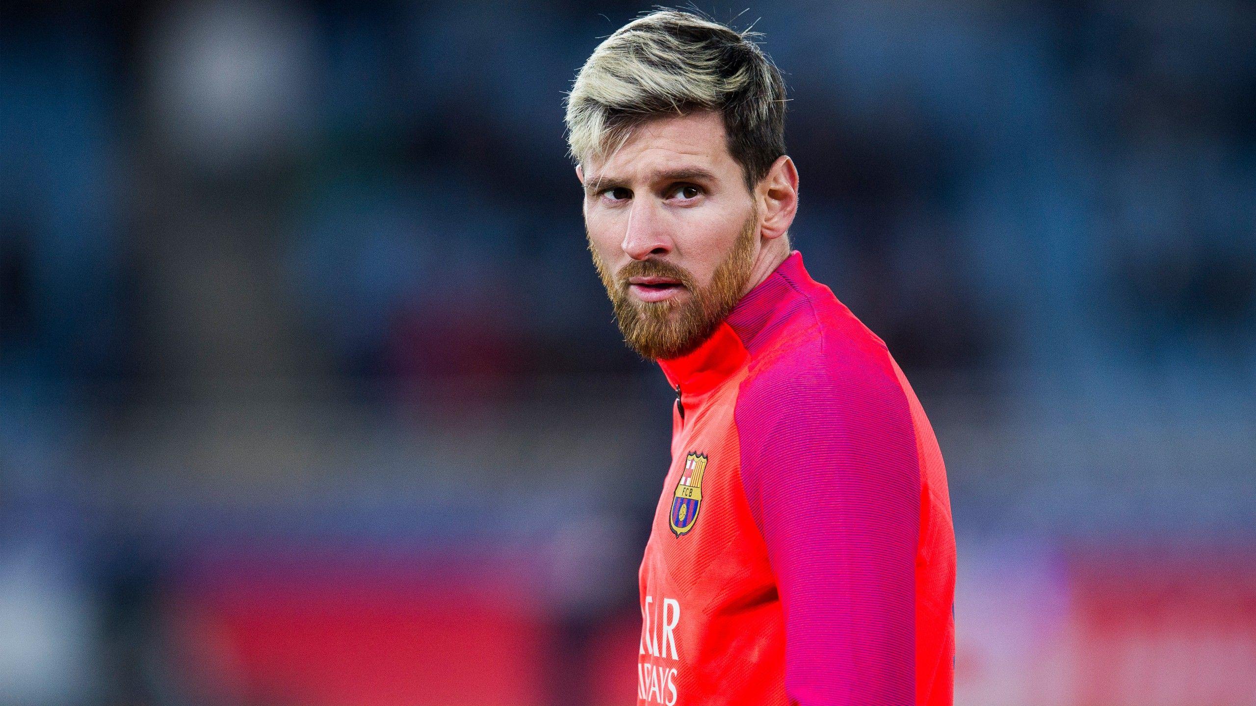 2560x1440 Wallpaper Lionel Messi, Barcelona, FCB, soccer, 4K, Sport