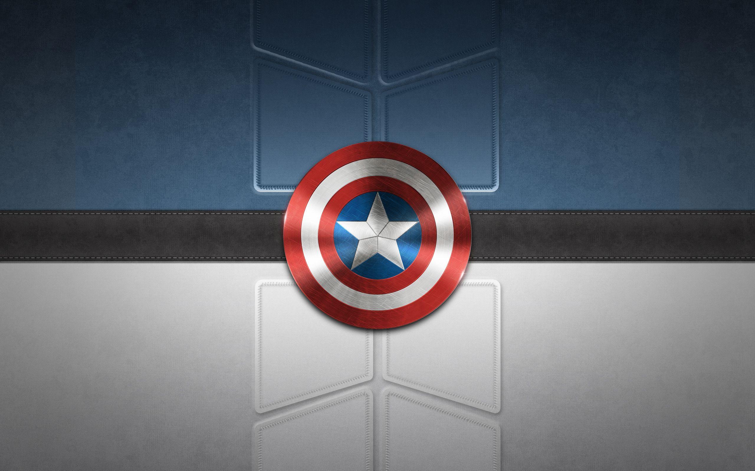 Hình nền và Hình nền Full HD 2560x1600 Captain America.  2560x1600