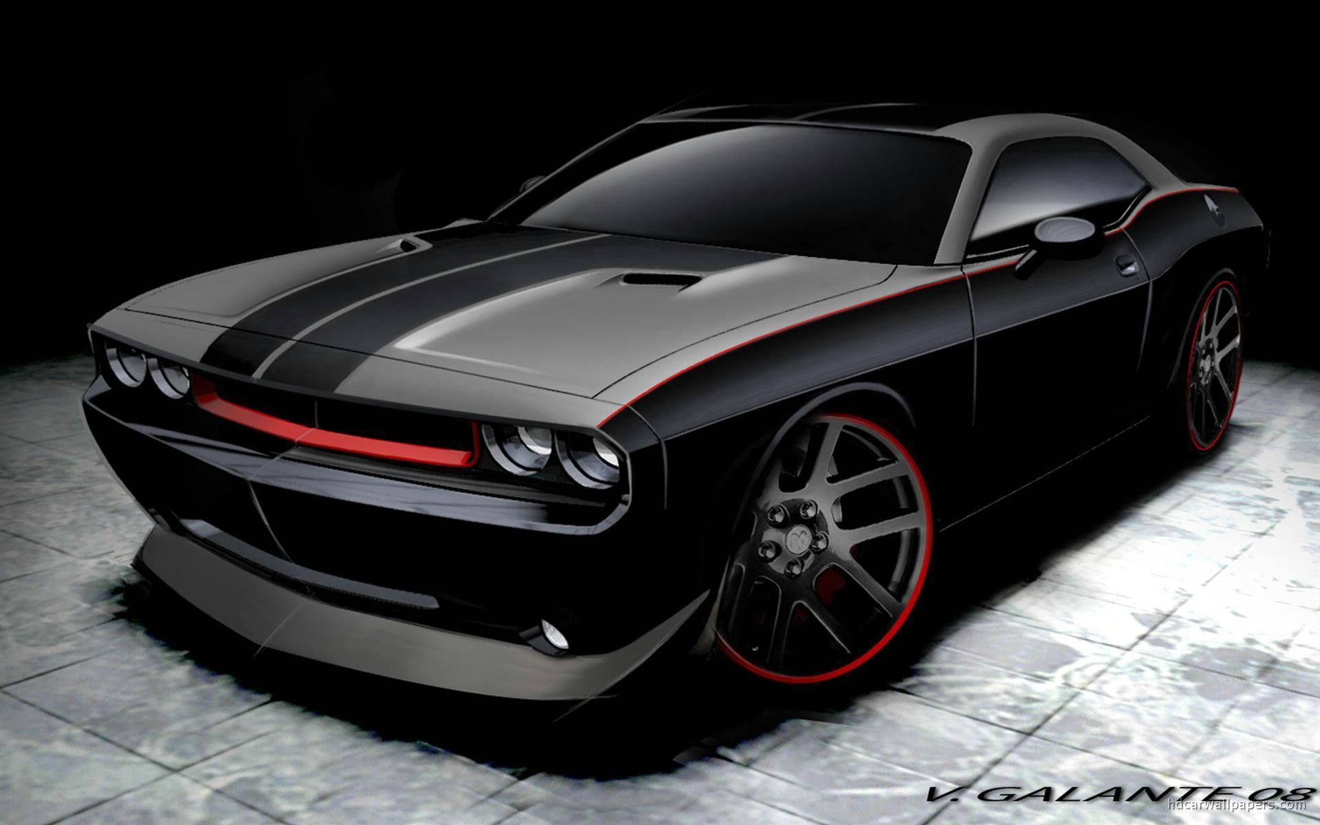 1920x1200 Dodge Challenger Back Wallpaper Car Wallpaper