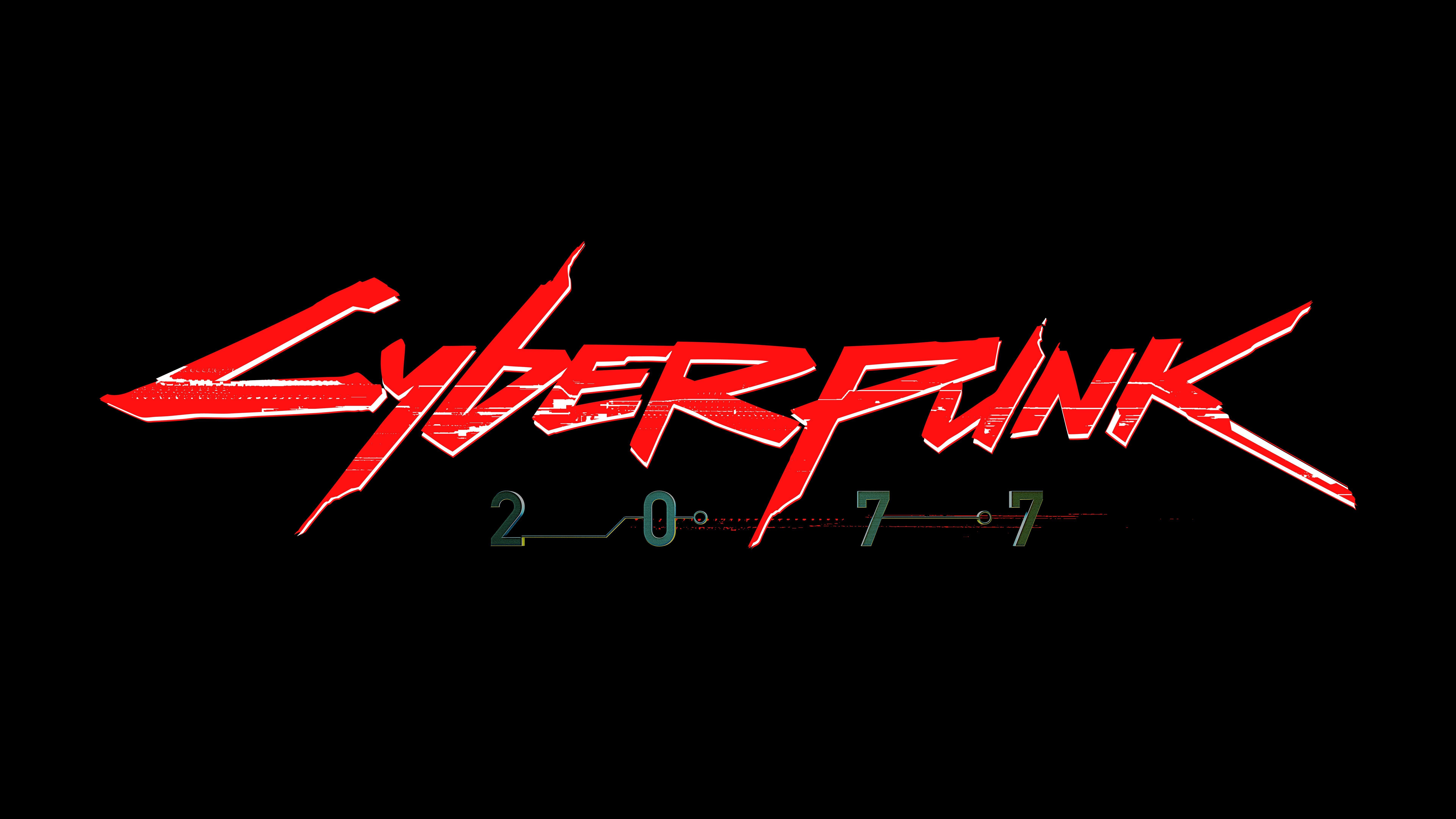 7680x4320 Cyberpunk 2077 Red Logo 8K. Cyberpunk Cyberpunk, Pc games wallpaper
