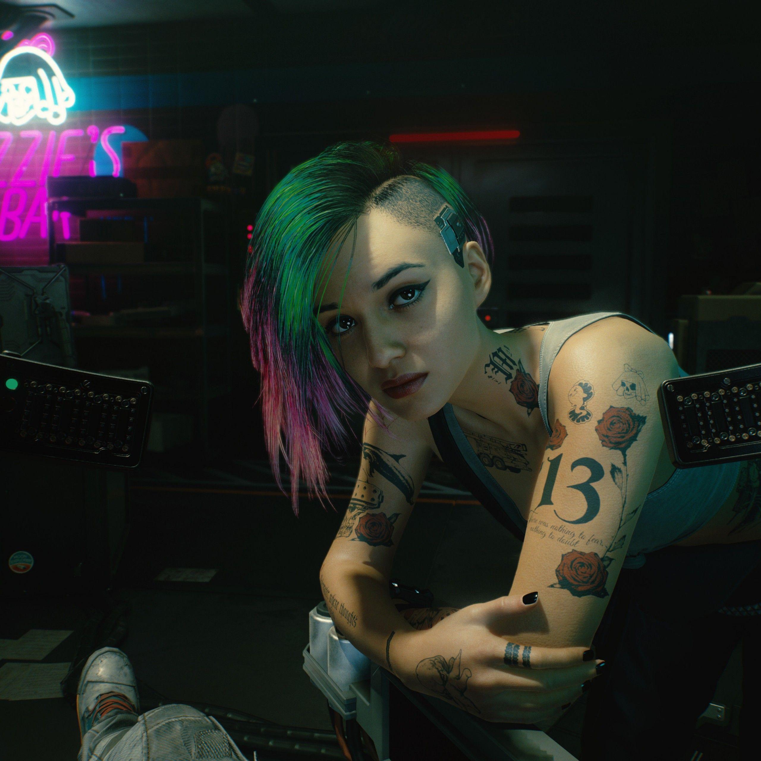 2560x2560 Judy Alvarez 4K Wallpaper, Cyberpunk Xbox Series X, Xbox One, PlayStation Google Stadia, Games