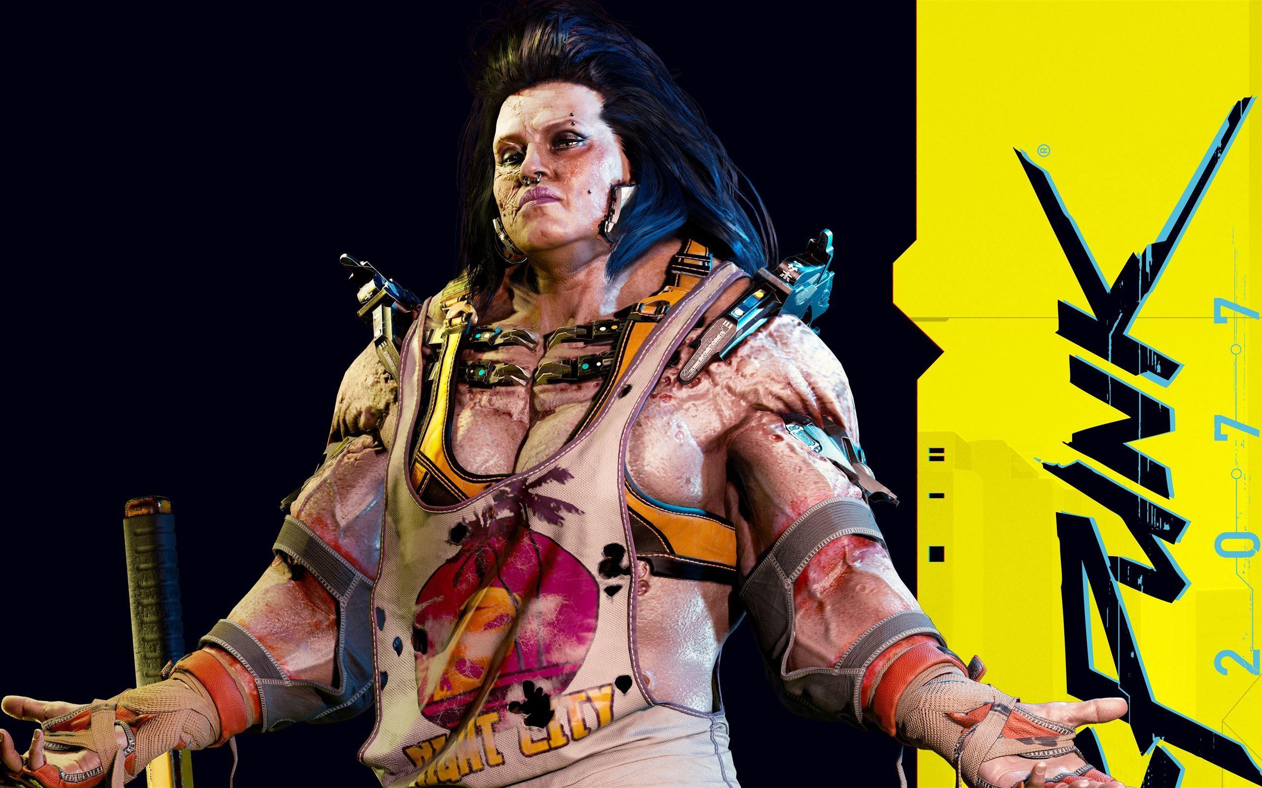 2560x1600 cyberpunk 2077 characters MacBook Pro Wallpaper Download