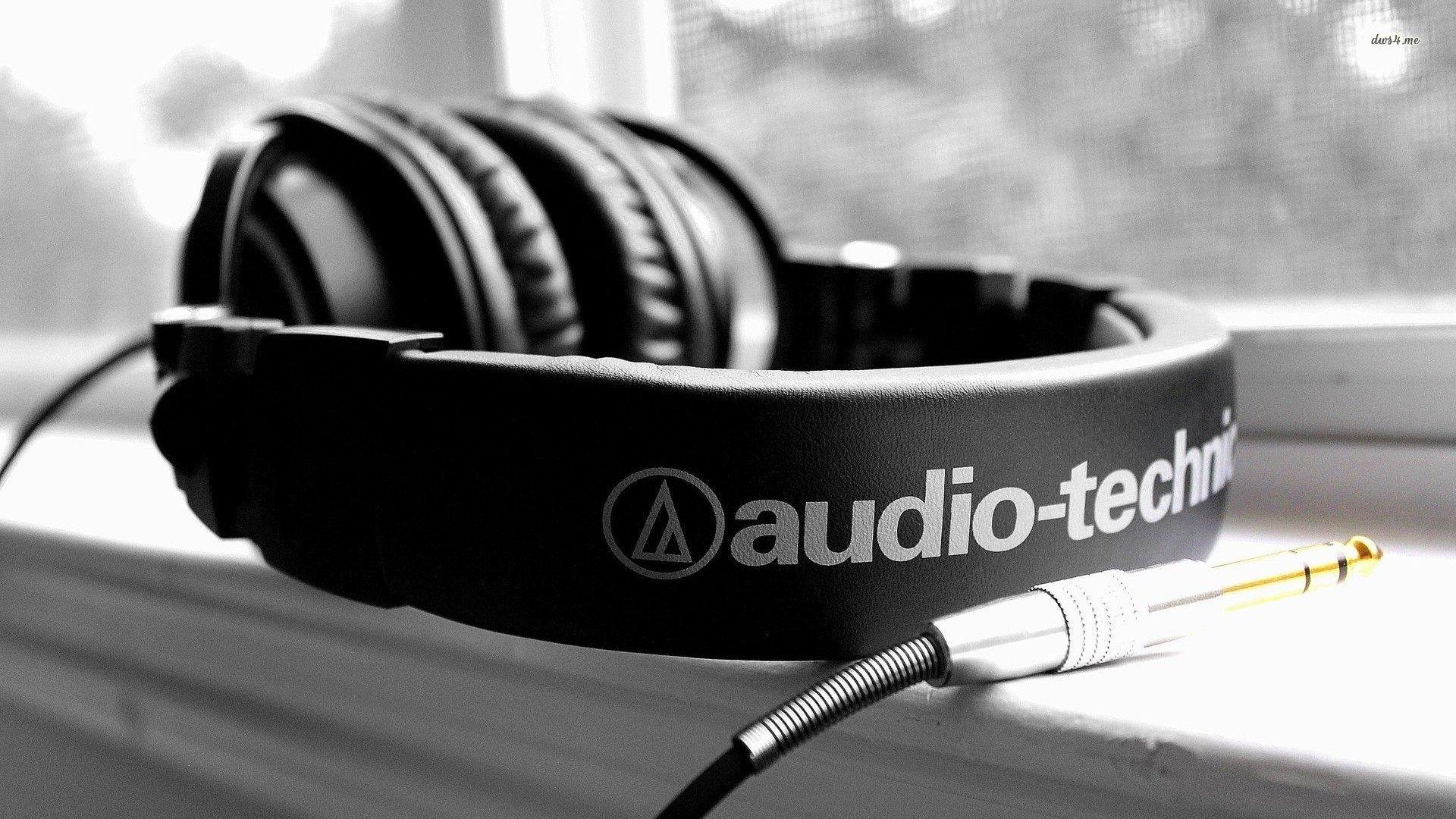 1920x1080 headphones, Audio technica Wallpaper HD / Desktop and Mobile Background