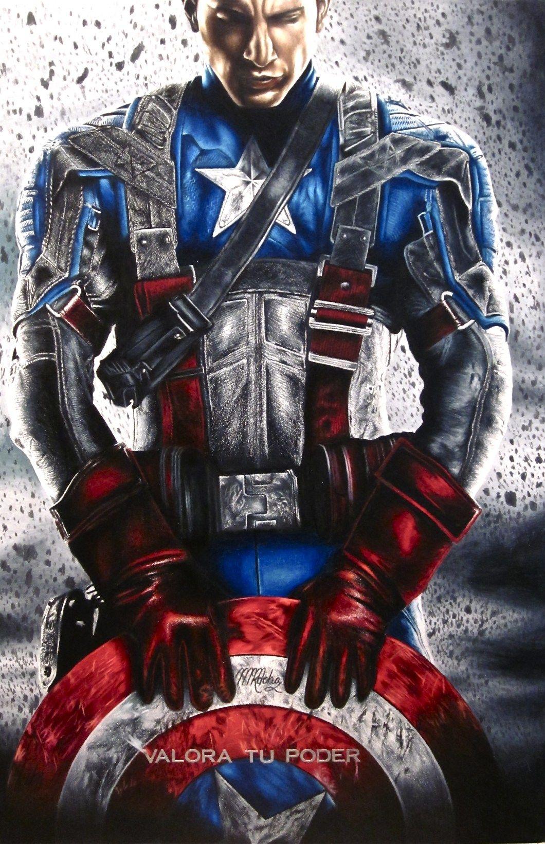 Hình nền hd 1060x1641 của Captain America