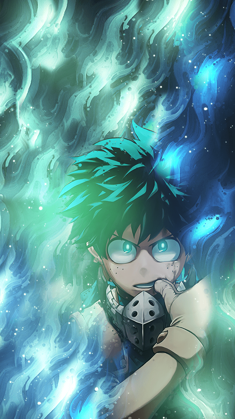 750x1335 I made a Deku wallpaper for mobile