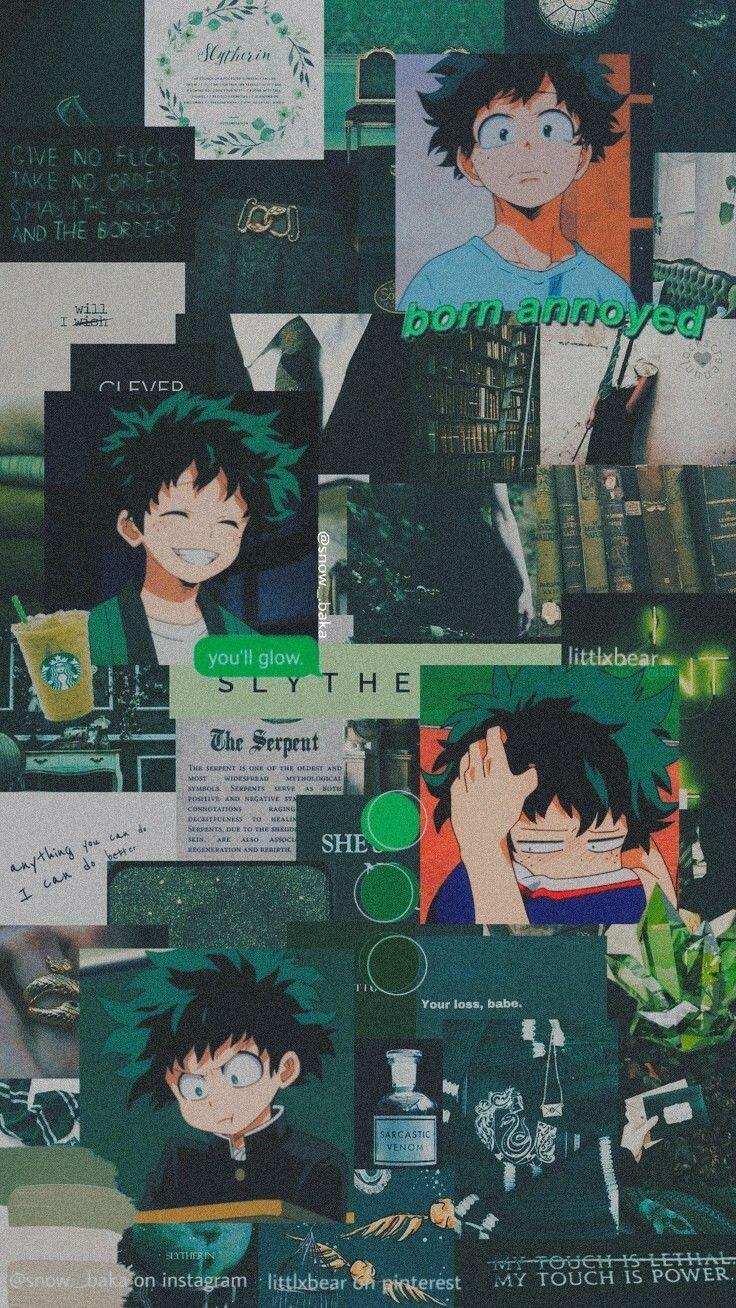 736x1308 Aesthetic Anime Wallpaper Deku
