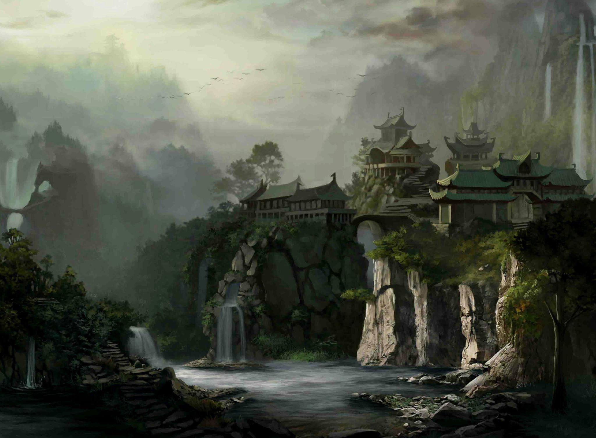 2048x1504 Oriental Wallpaper 12 X 1504