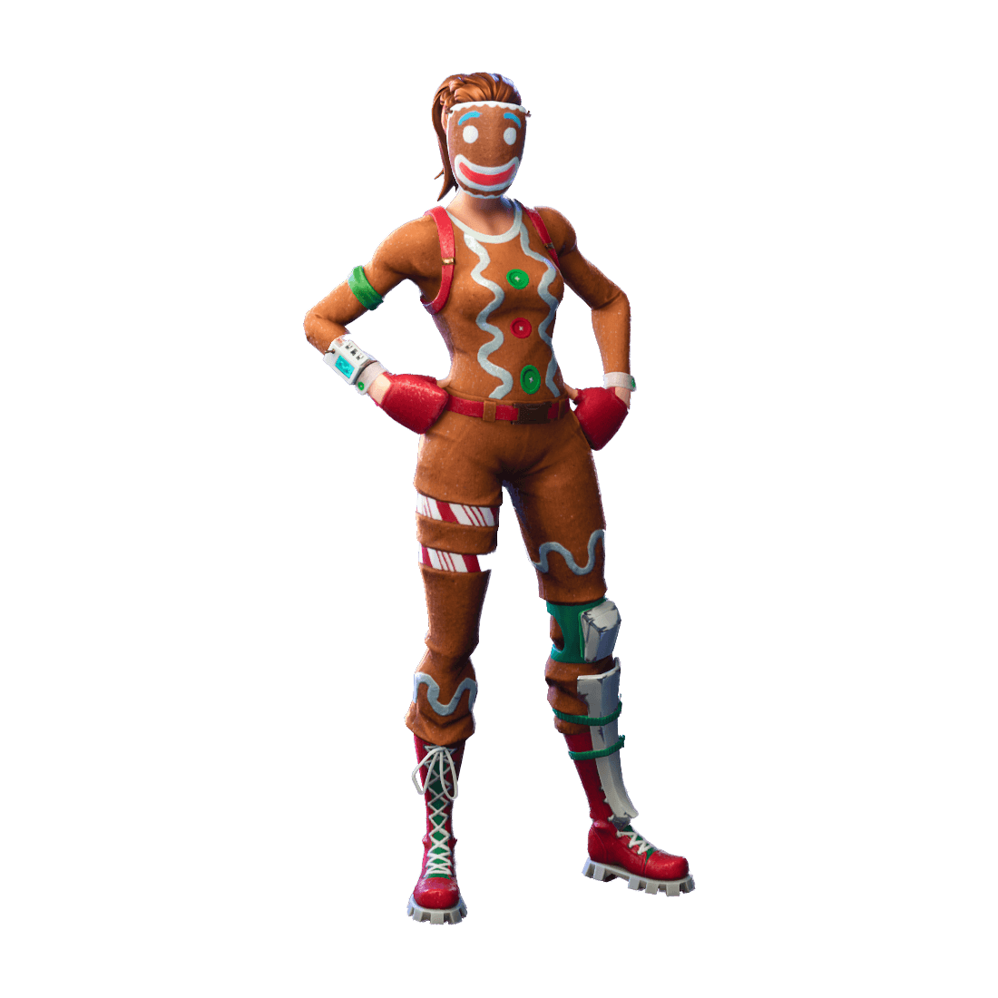 1100x1100 Ginger Gunner Fortnite Wallpaper