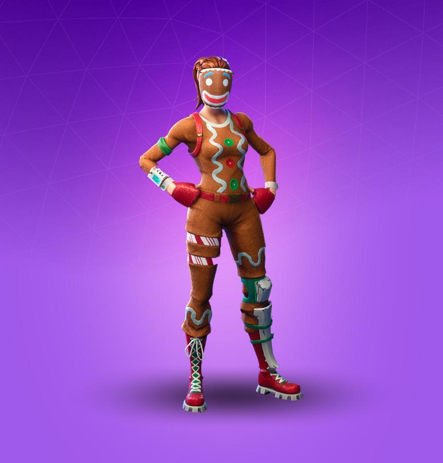 875x915 Ginger Gunner Fortnite Wallpaper