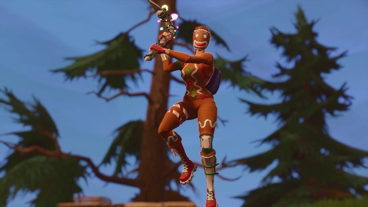 1280x720 Fortnite Christmas Ginger Gunner Wallpaper