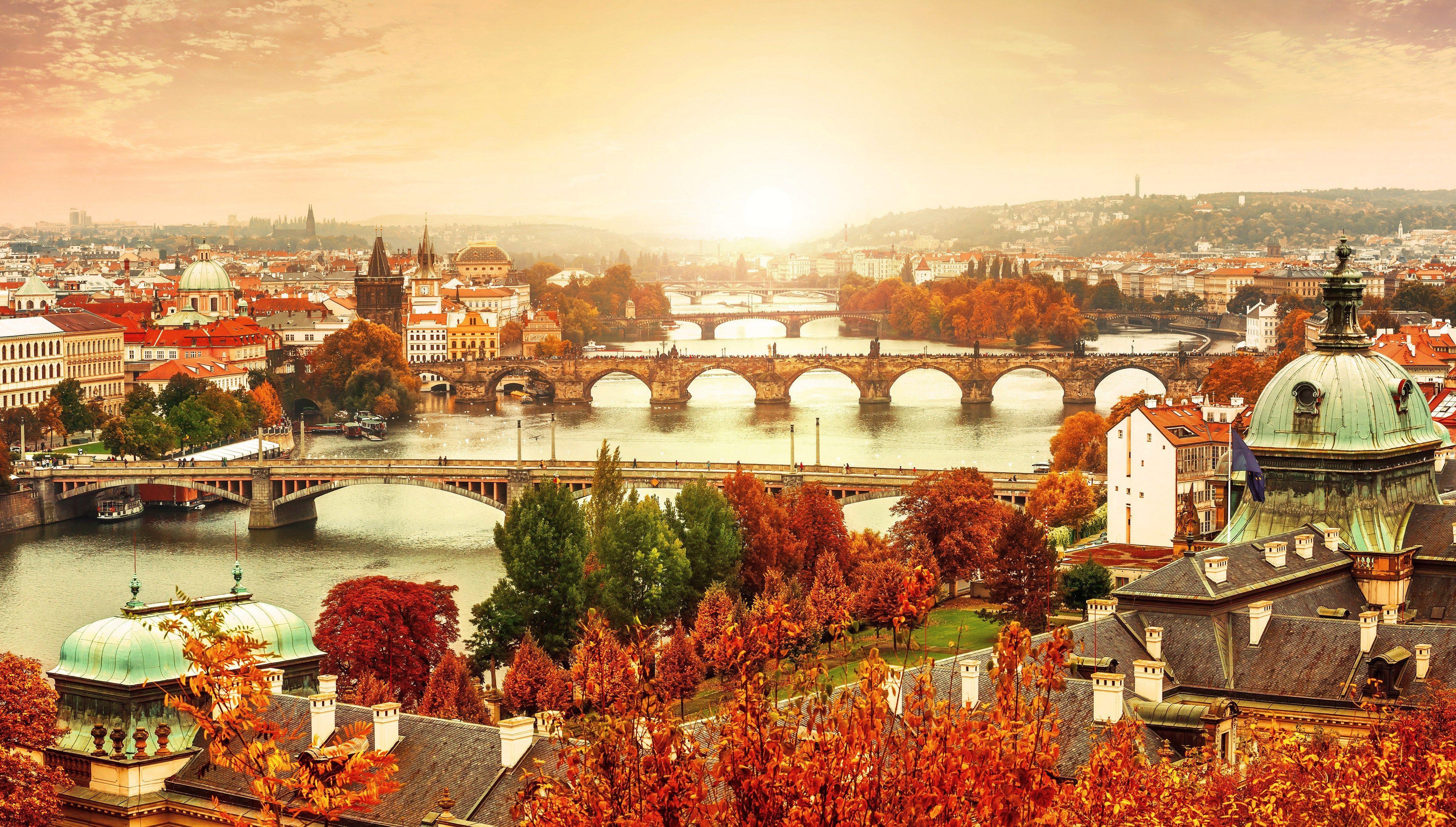 4400x2500 Prague 4K HD Wallpaper