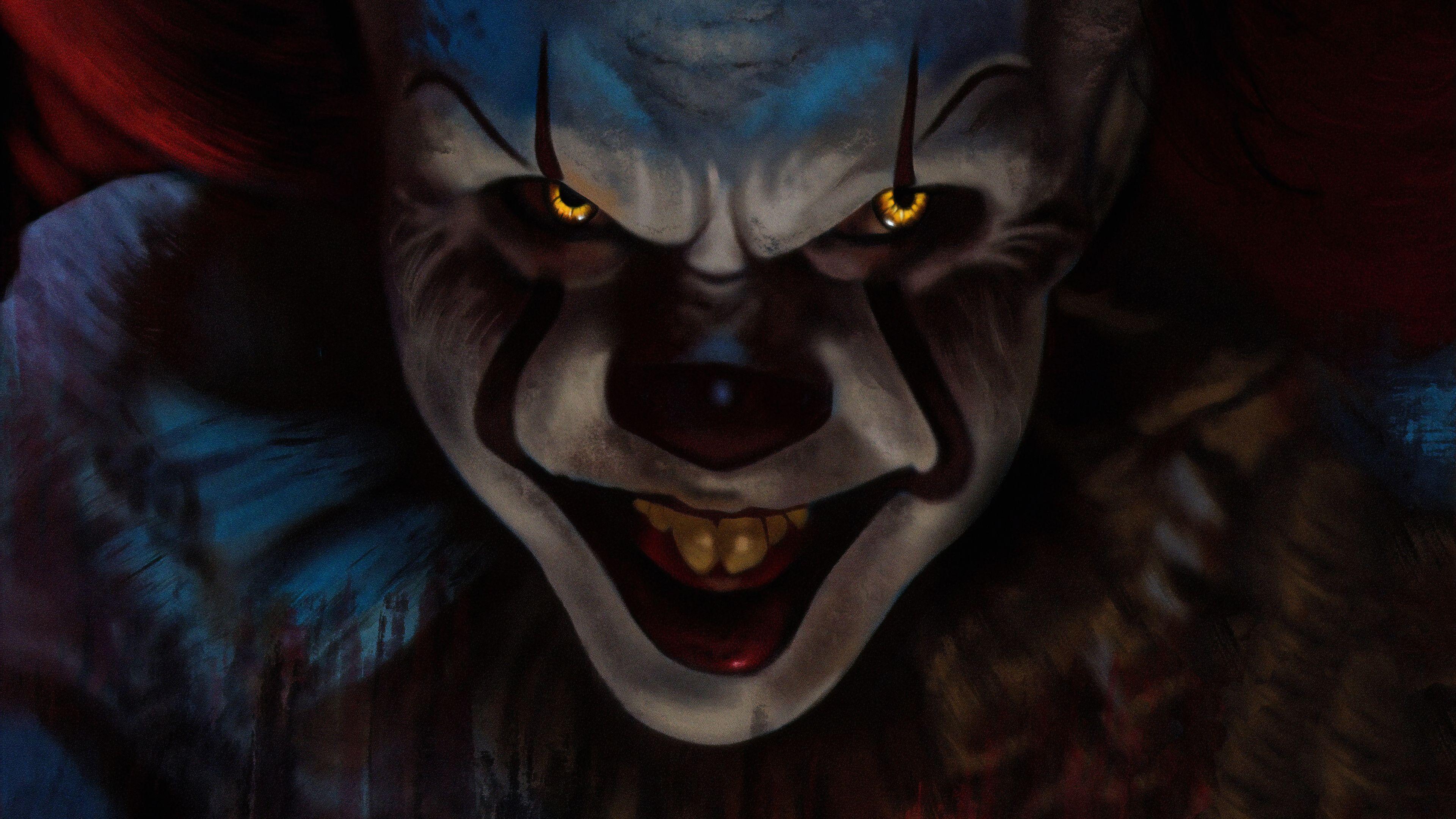 3840x2160 Wallpaper 4k Pennywise 2019 Artwork Wallpaper, Hd Wallpaper, Movies Wallpaper, Pennywise Wallpaper