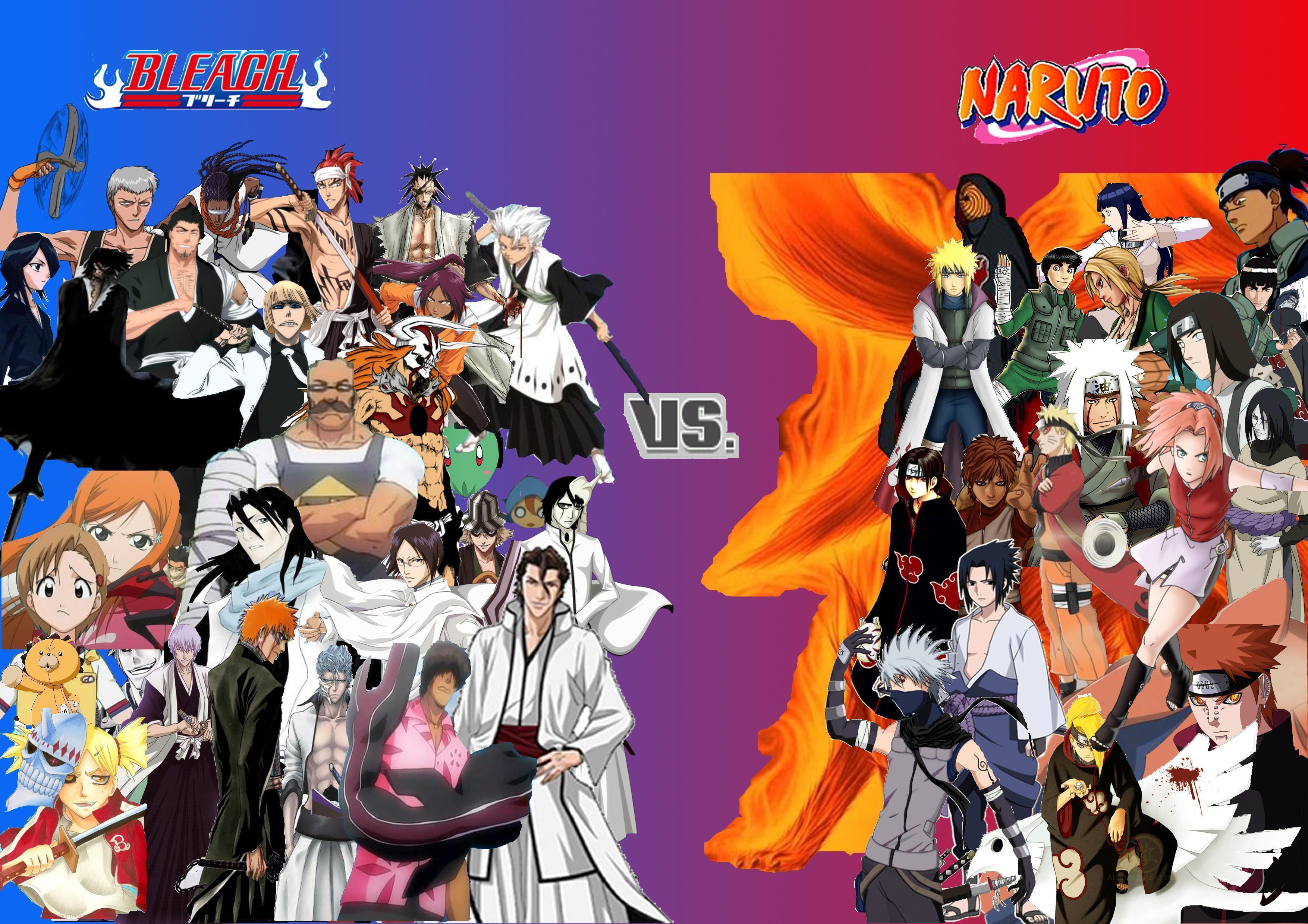 One Piece Vs Naruto Wallpapers Top Free One Piece Vs Naruto Backgrounds Wallpaperaccess