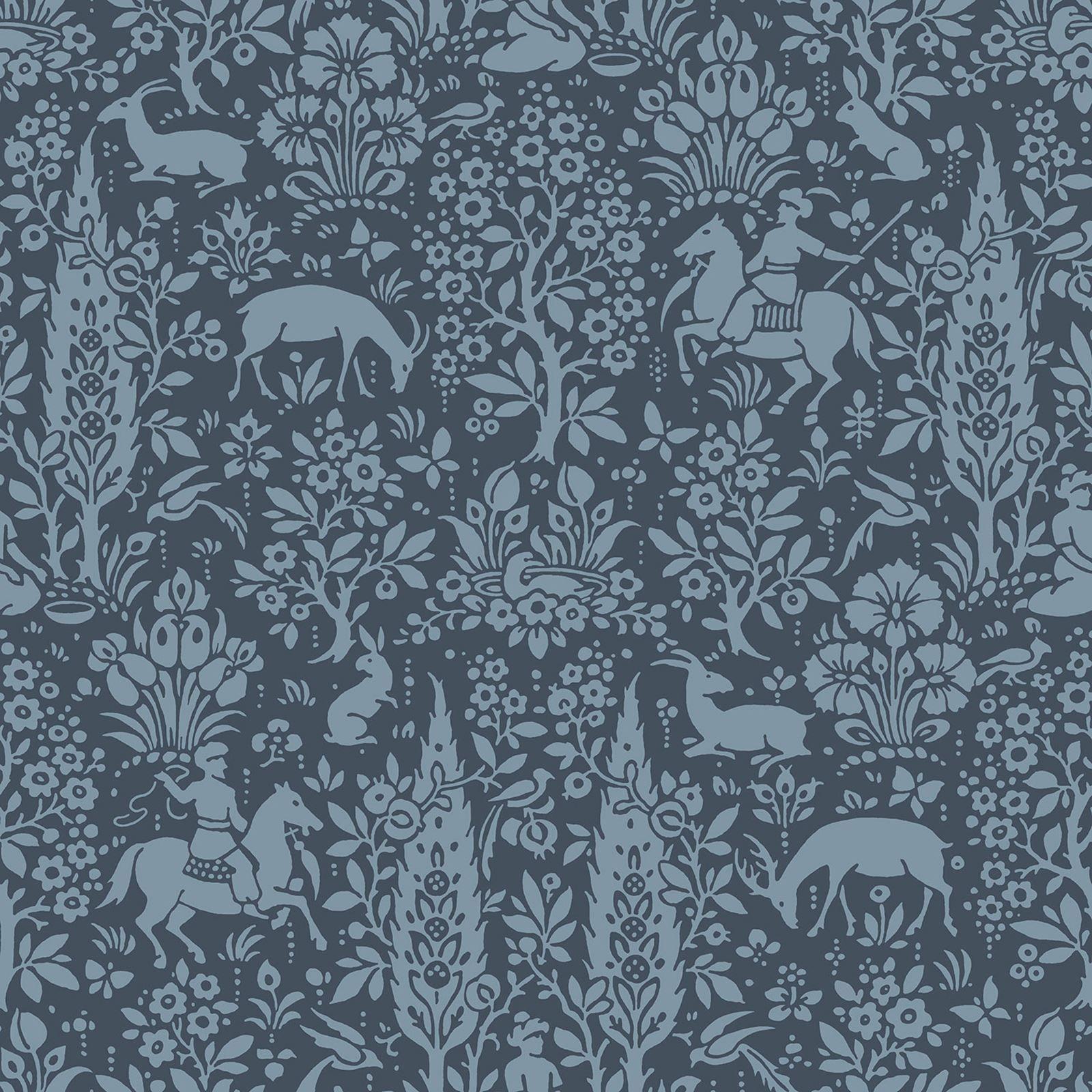 1600x1600 CROWN ARCHIVES WALLPAPER LANDSCAPE, FLORA NOUVEAU, BRANCH