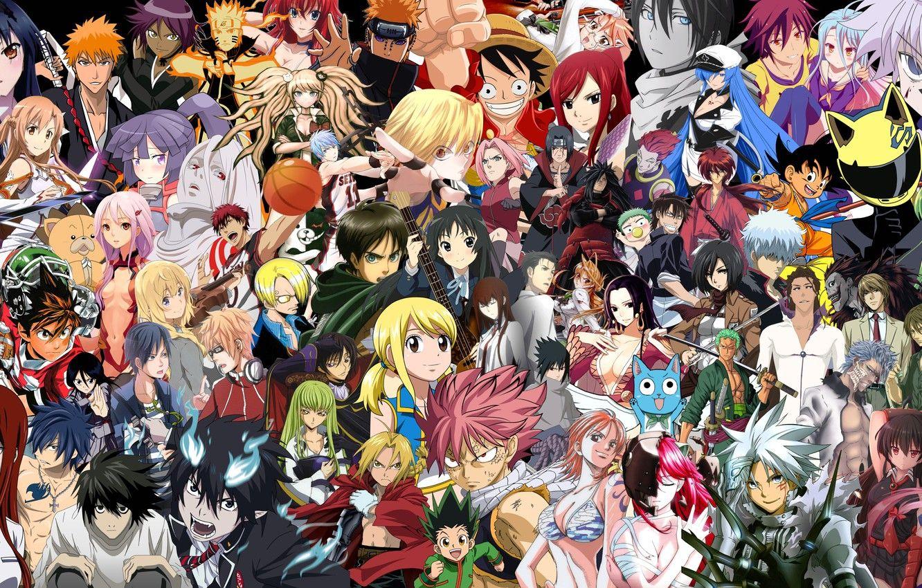 1332x850 Naruto Bleach Wallpaper