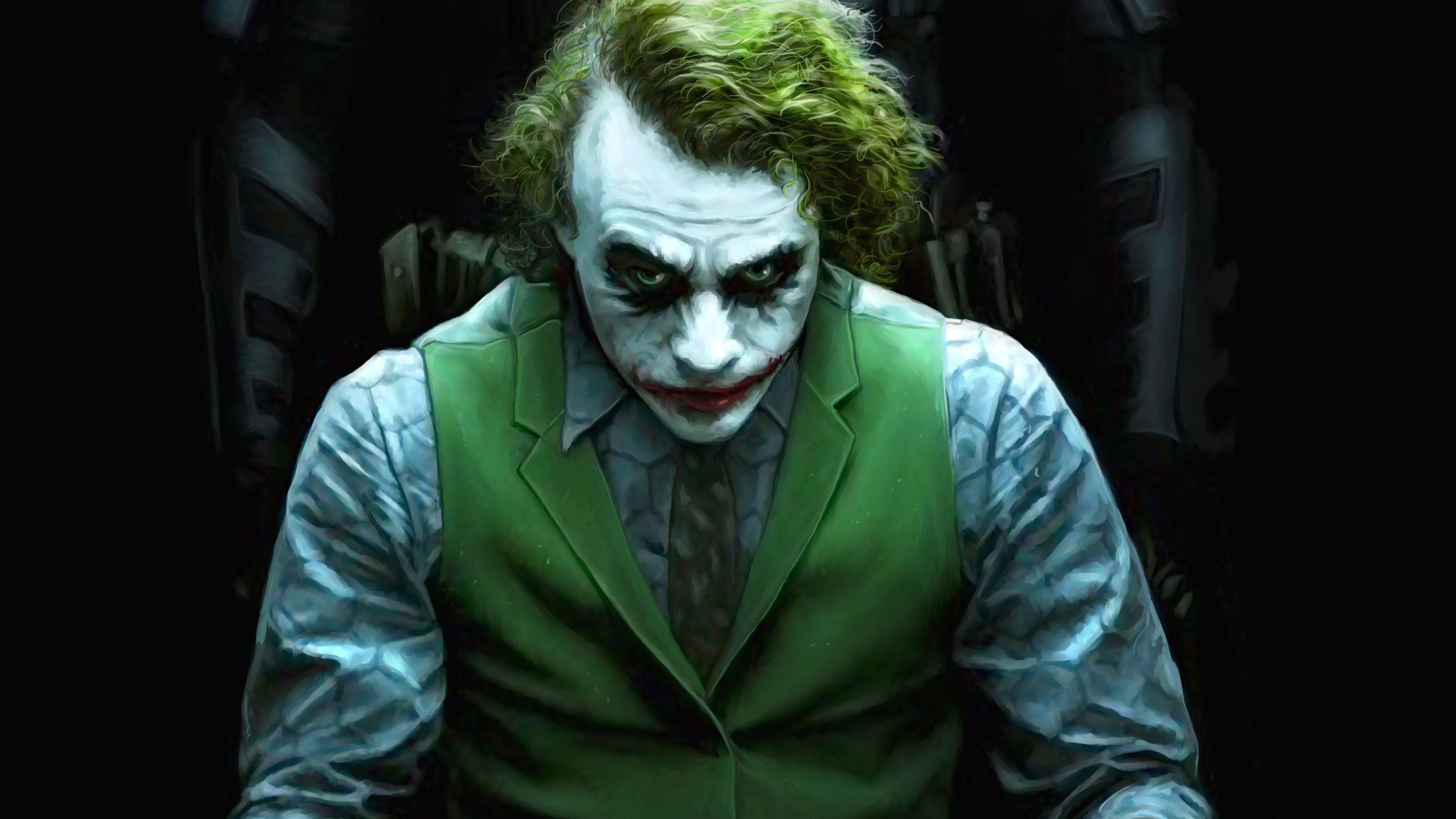 4096x2304 Joker 8K Wallpaper