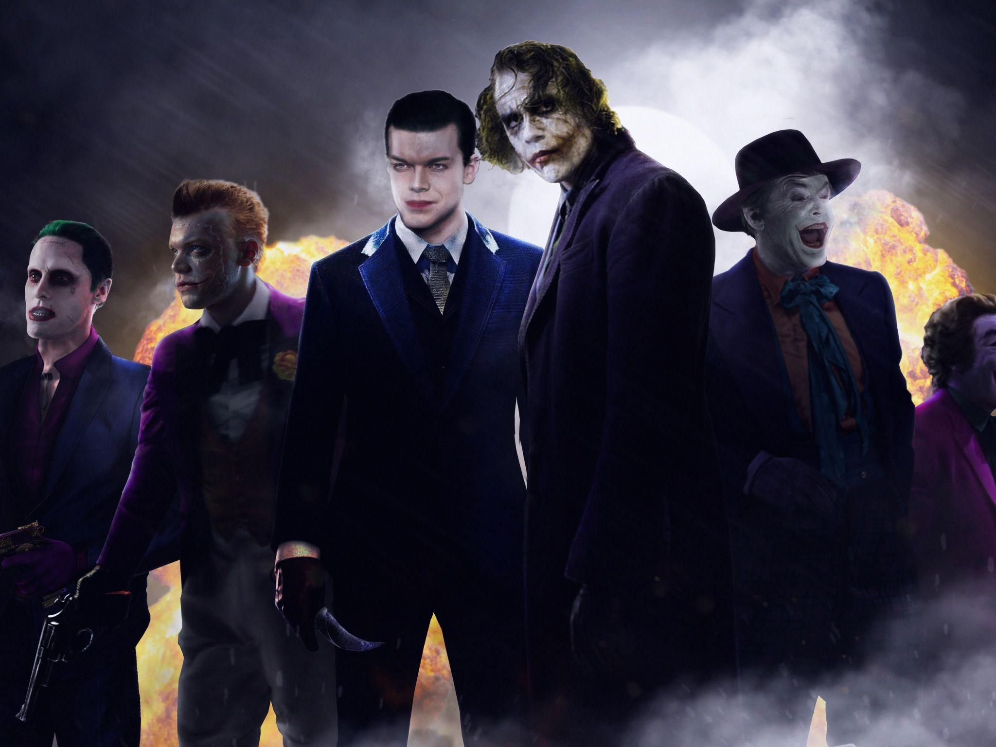 2048x1536 Wallpaper 4k The Jokers 8k 4k Wallpaper, 5k Wallpaper, 8k Wallpaper, Artist Wallpaper, Artwork Wallpaper, Wallpaper, Digital Art Wallpaper, Hd Wallpaper, Jared Leto Wallpaper, Joker Wallpaper, Superheroes Wallpaper, Supervillain