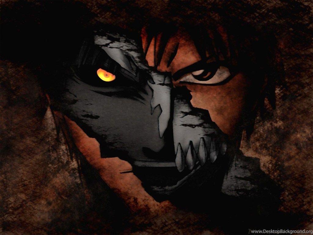 1024x768 Bleach Hollow Ichigo Kurosaki Ichigo Wallpaper Desktop Background