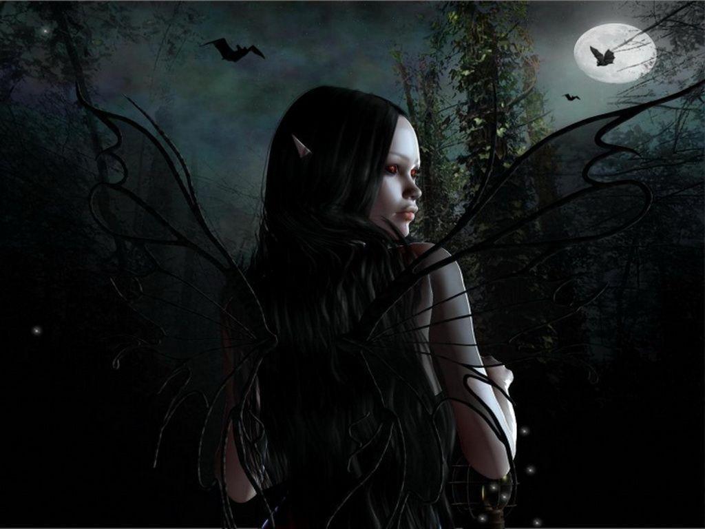 1024x768 Beautiful Wallpaper Dark Fairy