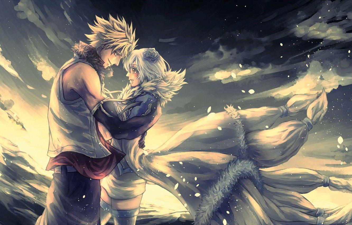 1332x850 Wallpaper anime, art, fairy tail, Sting Eucliffe, Yukino Aguria image for desktop, section прочее