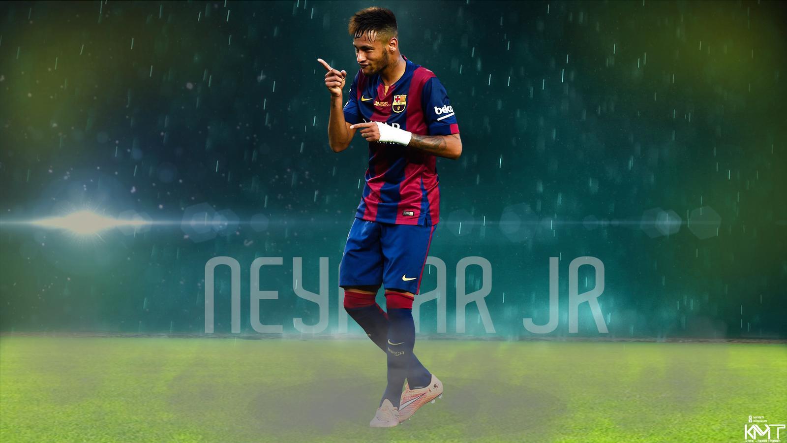 Neymar Jr обои Барселона