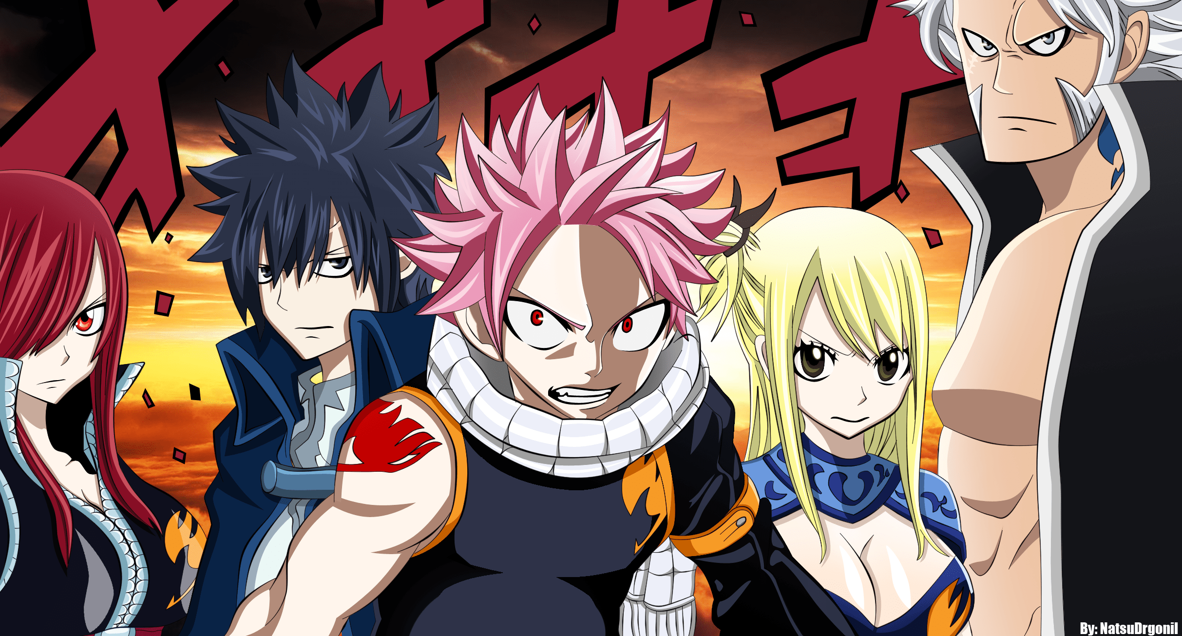 2426x1305 UNSEEN Fairy Tail Wallpaper!. Daily Anime Art