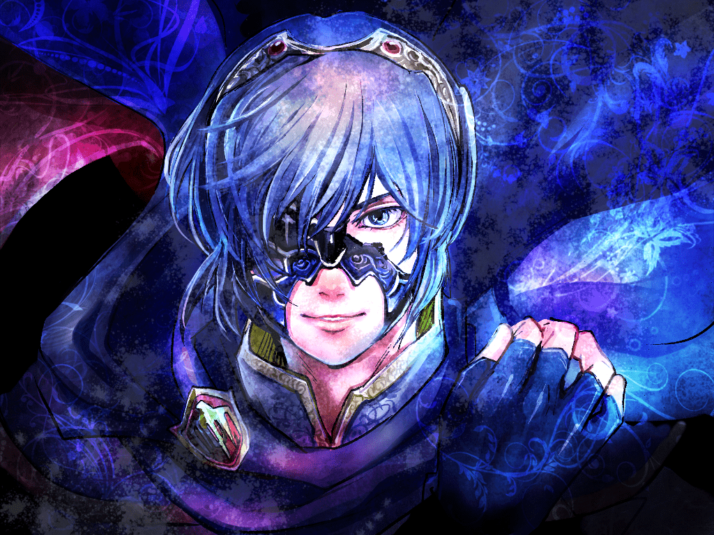 1024x768 Marth with a Mask