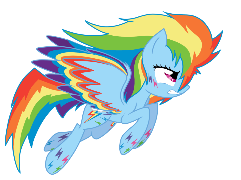 1024x768 Raimbow Dash Alicorn