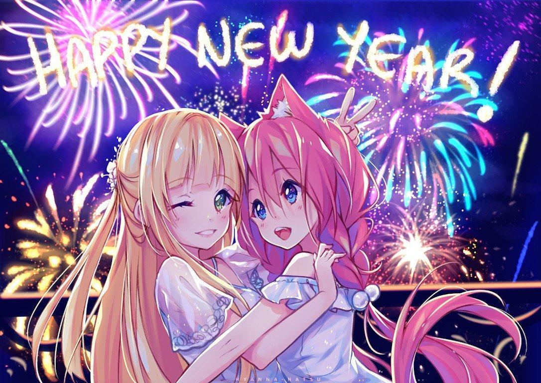 Anime Girl Happy New Year GIFs  Tenor
