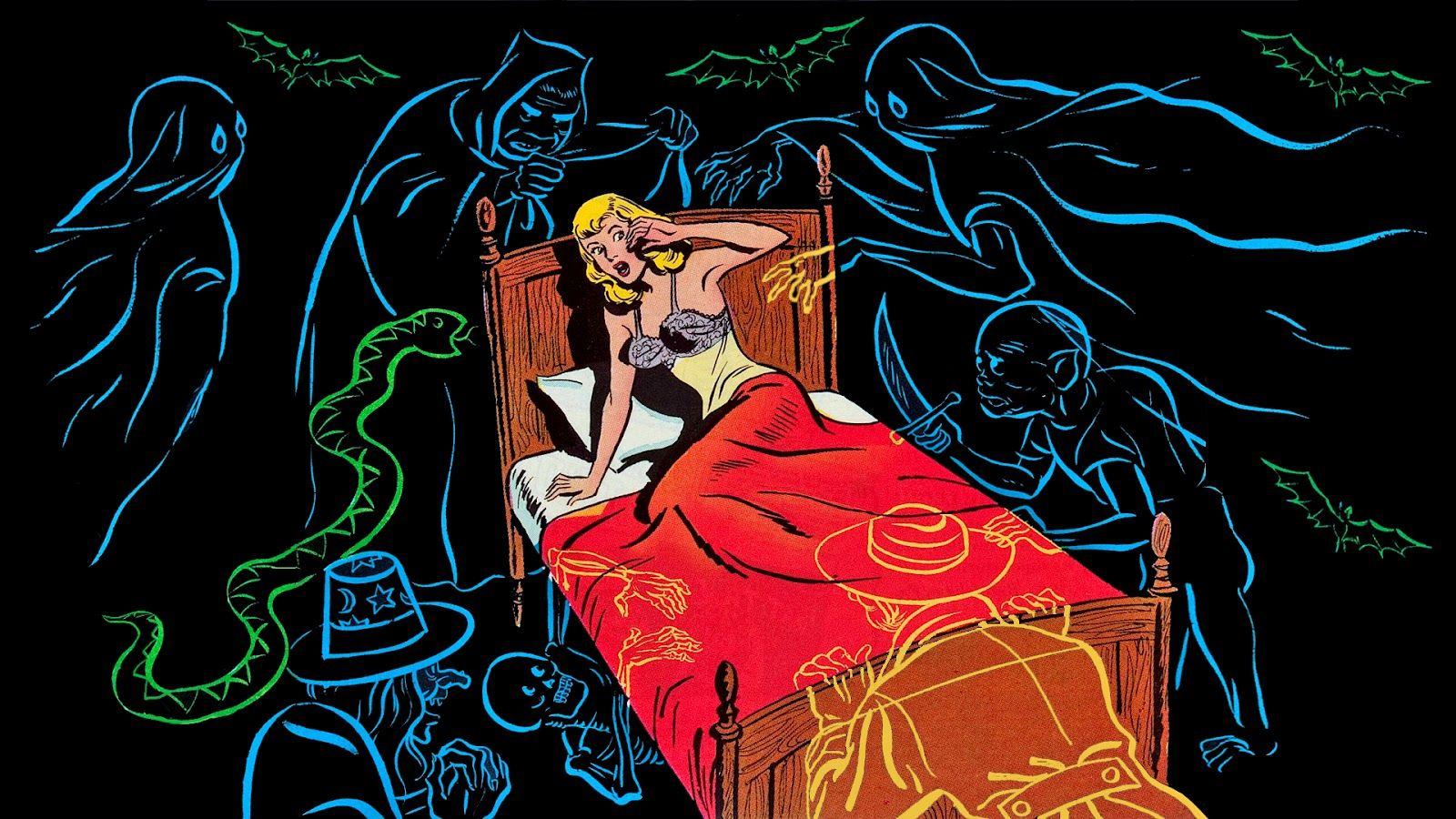 1600x900 Classic Monsters Of Pre Code Horror Comics HD Wallpaper