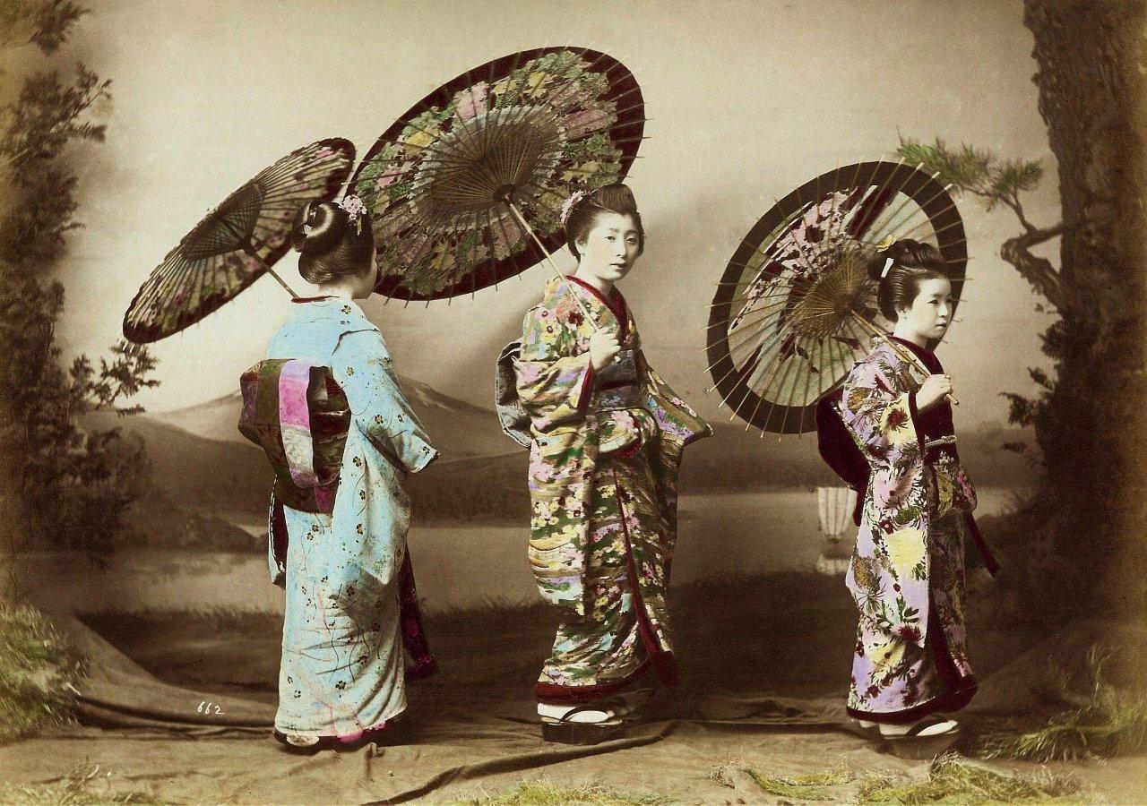 1280x900 Japanese Anime Cartoon: More Japanese Geisha Wallpaper