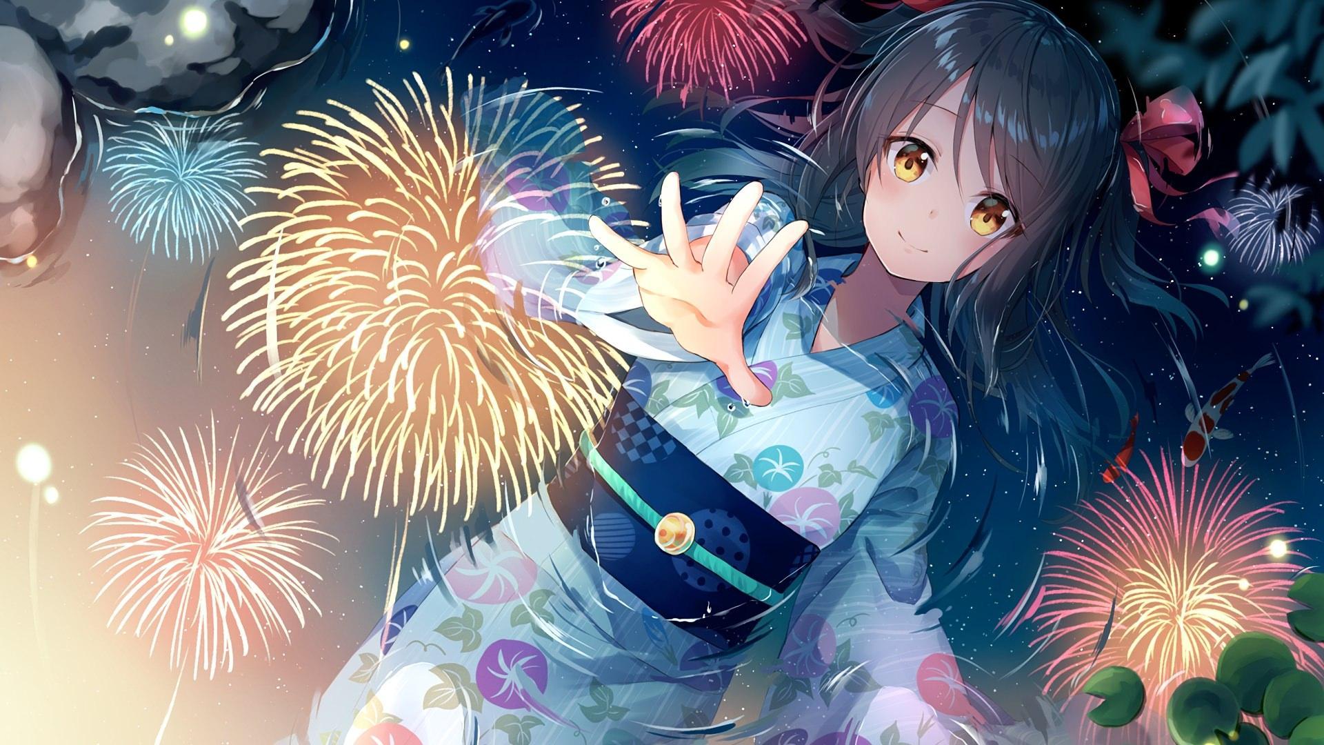 1920x1080 10++ New Year Anime Wallpaper