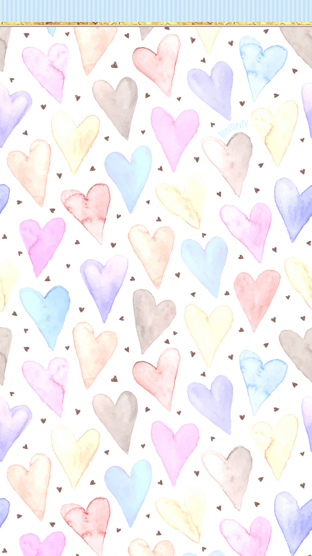 1000x1777 Phone Wallpaper HD Colorful Hearts BonTon TV Background 1080x1920 wallpaper. Fundos de tela iphone, Papel de parede de fundo, Wallpaper