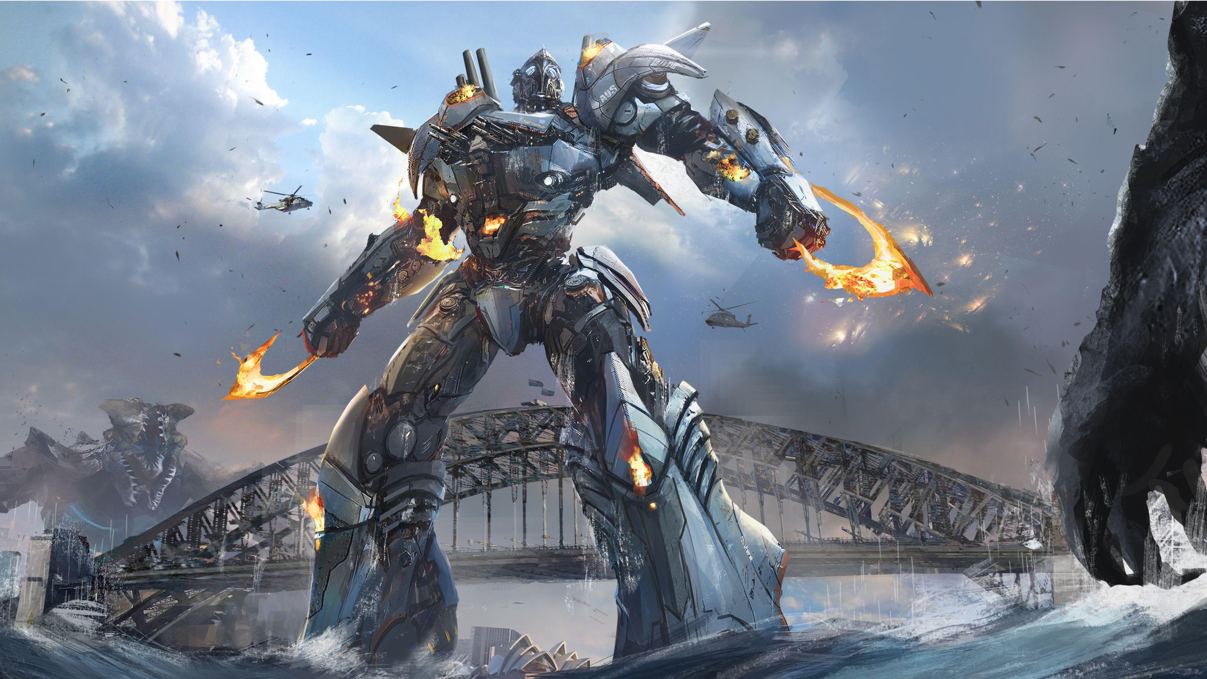 3840x2160 Pacific Rim Wallpaper