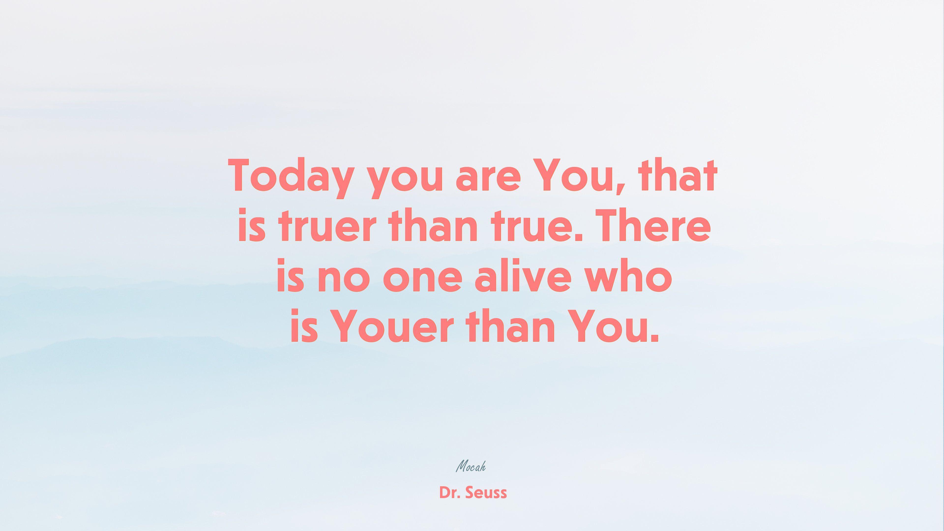 3840x2160 nice life quote wallpaper, Dr. Seuss quote, 4k wallpaper