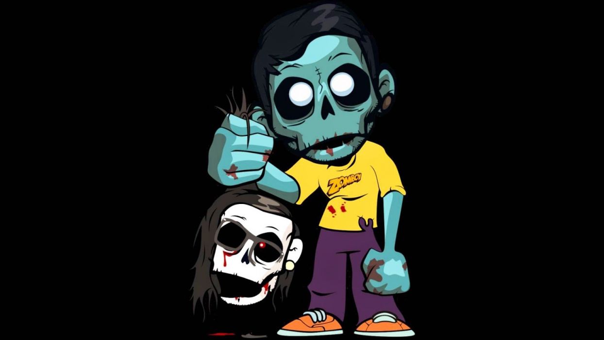 1244x700 ZOMBOY Dance Electro House Edm Disco Electronic Pop Dubstep Hip Hop D J Disc Jockey Dark Horror Evil Zombie Poster Wallpaperx900