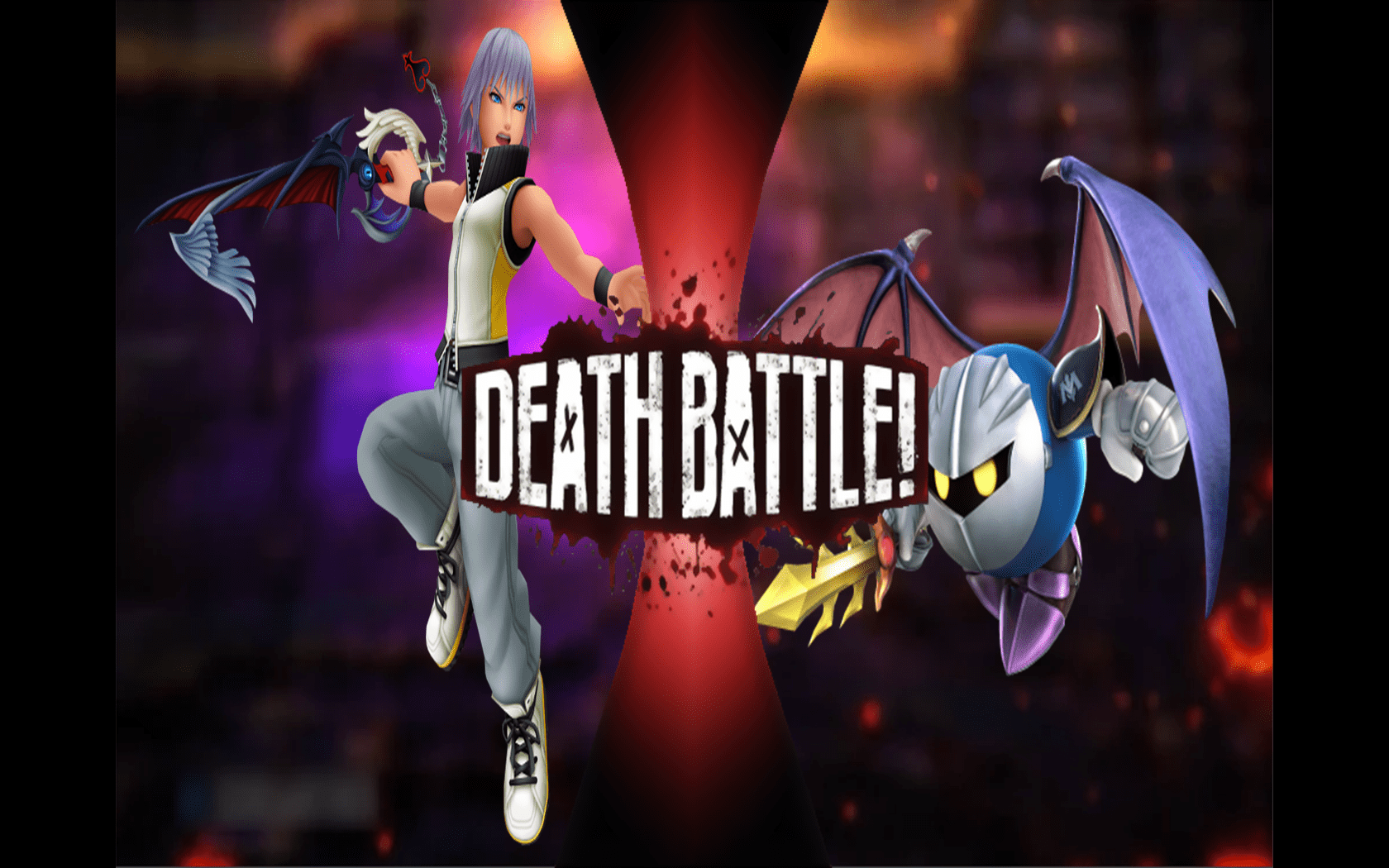 1680x1050 Riku VS Meta Knight. Death Battle Fanon
