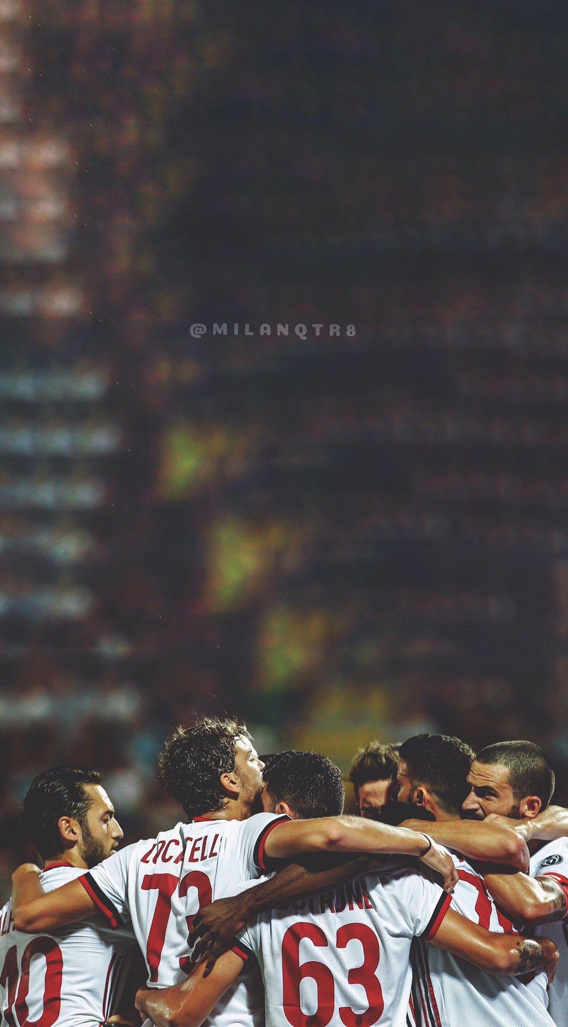 1132x2048 Ac Milan Wallpaper iPhone
